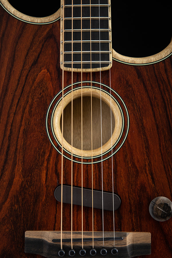 Used Fender Acoustasonic Straotcaster Limited Cocobolo