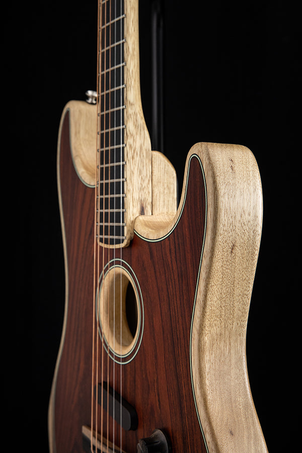 Used Fender Acoustasonic Straotcaster Limited Cocobolo