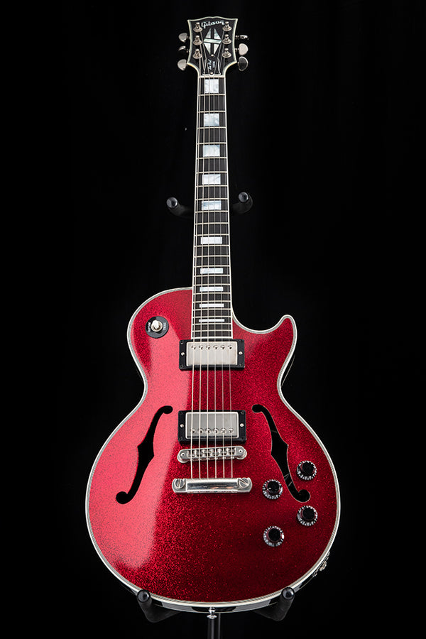 Used Gibson Custom Shop Les Paul Custom Florentine Red Sparkle