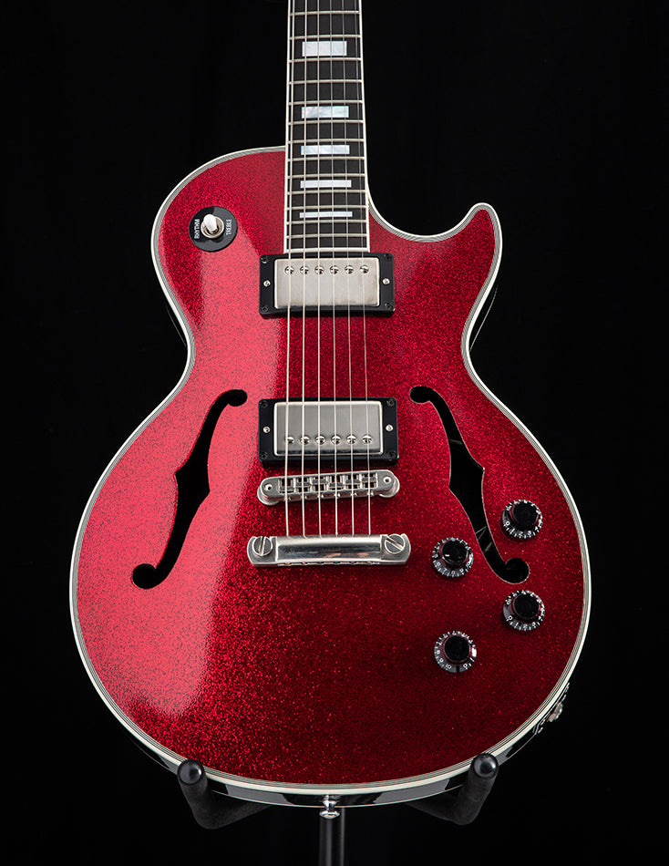 Used Gibson Custom Shop Les Paul Custom Florentine Red Sparkle