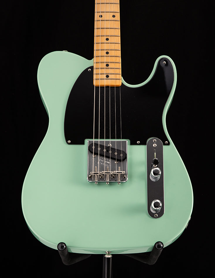 Used Fender 70th Anniversary Esquire Maple Neck Lake Surf Green