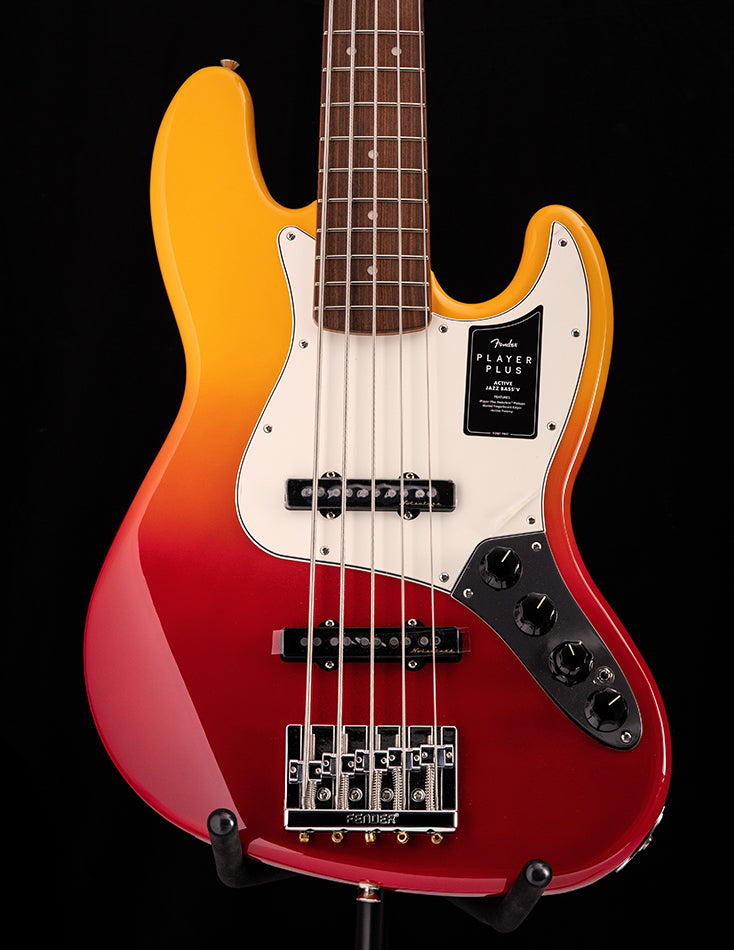 Fender Player Plus Jazz Bass Tequila Sunrise | Fender Bass