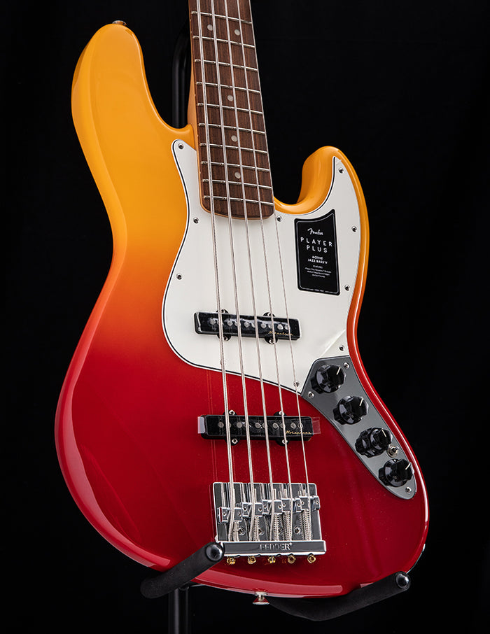 Fender Player Plus Jazz Bass Tequila Sunrise | Fender Bass
