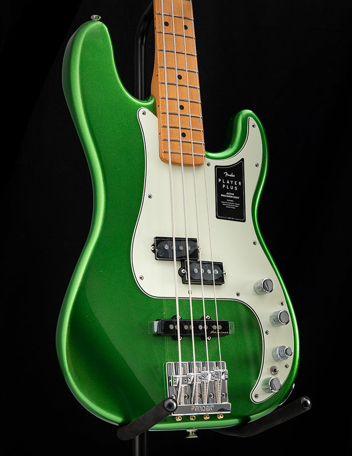 ベース Fender Player Plus Precision Bass 2021 Fender Player Plus P Bass Cosmic Jade Green w/Gig Bag