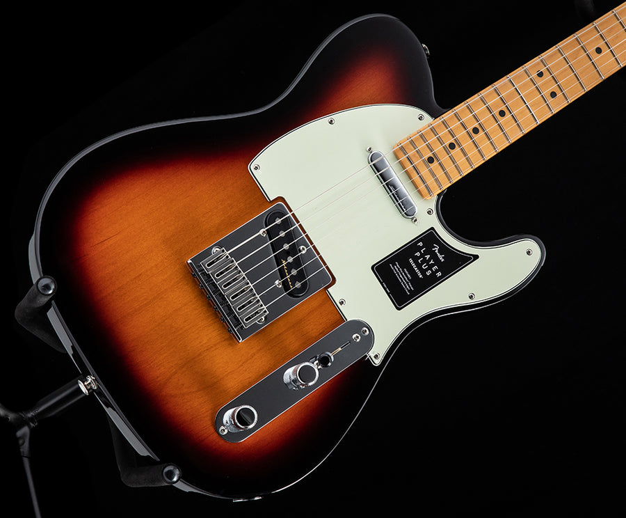 Fender Player Plus Telecaster Electric Guitar (Silver Smoke