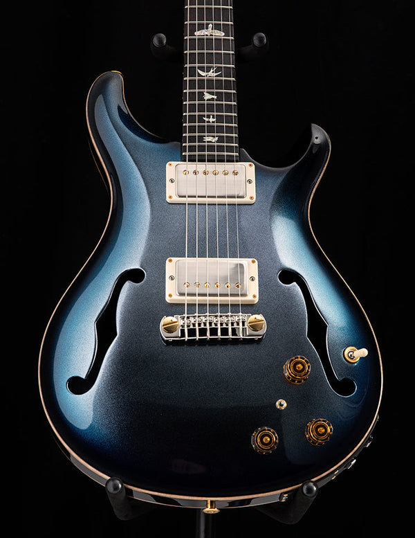 Used Paul Reed Smith Hollowbody II Platinum Blue Burst Chrome