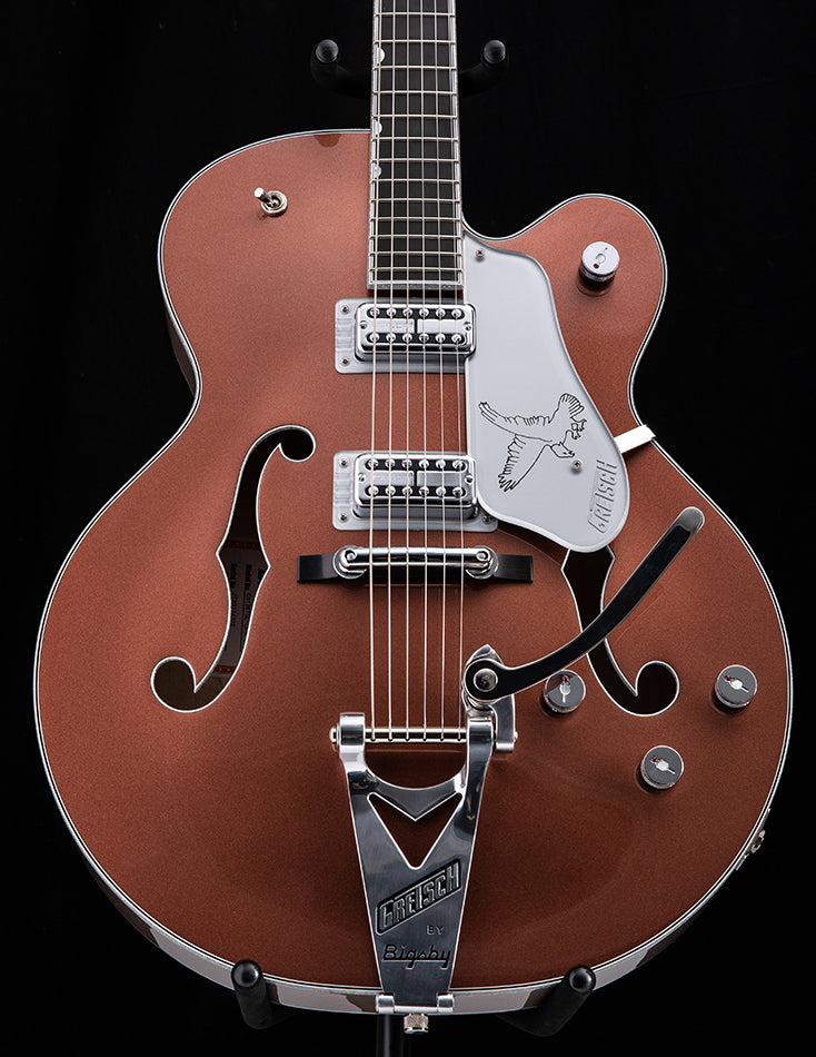 Used Gretsch G6136T Falcon Limited Two Tone Copper/Sahara Metallic