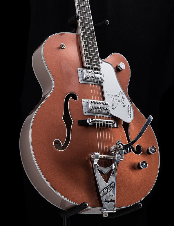 Used Gretsch G6136T Falcon Limited Two Tone Copper/Sahara Metallic