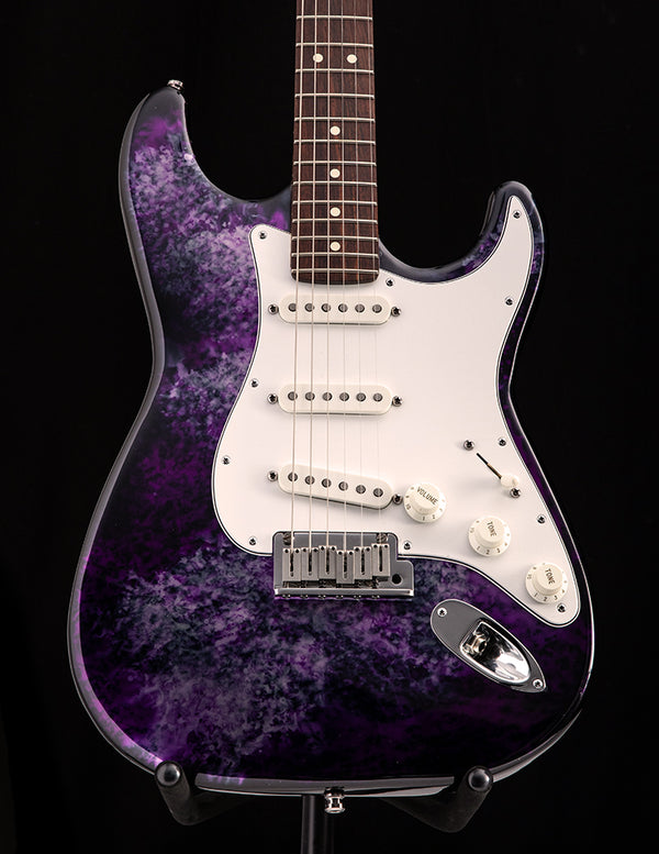 Used Fender 40th Anniversary Aluminum Stratocaster Purple Marble