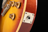 Used Gibson 1958 Reissue Les Paul Standard Plain Top VOS Cherry Sunburst
