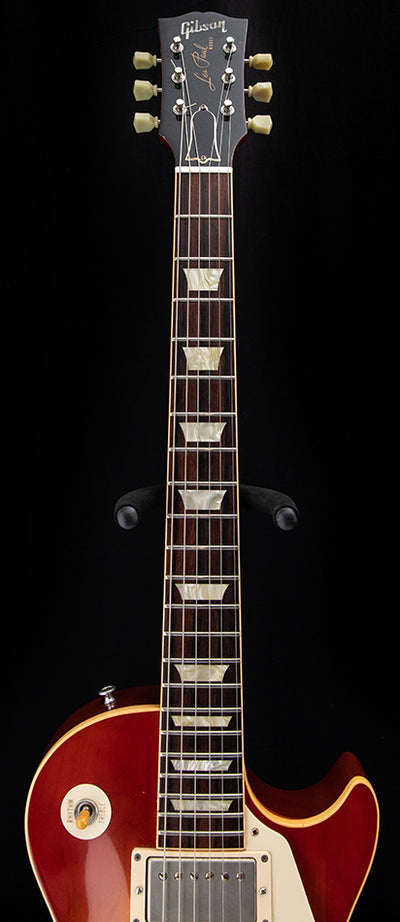 Used Gibson 1958 Reissue Les Paul Standard Plain Top VOS Cherry Sunbur