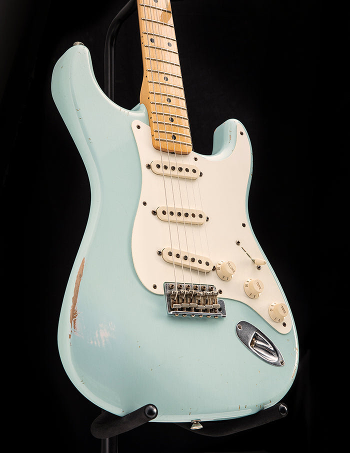 Used Fender Custom Shop 1956 Stratocaster Relic Sonic Blue