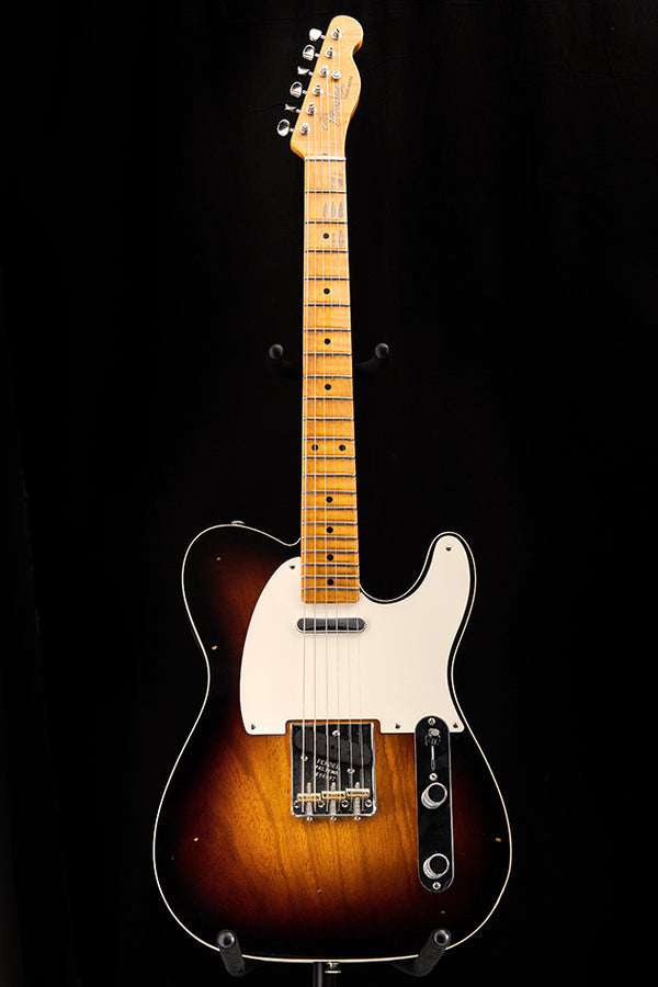 Used Fender Custom Shop '50s Telecaster Custom Journeyman Relic 2 Tone Sunburst