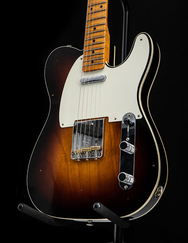 Used Fender Custom Shop '50s Telecaster Custom Journeyman Relic 2 Tone Sunburst
