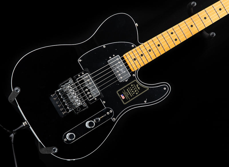 Fender American Ultra Luxe Telecaster Floyd Rose HH - Mystic Black - Audio  Shop Nepal