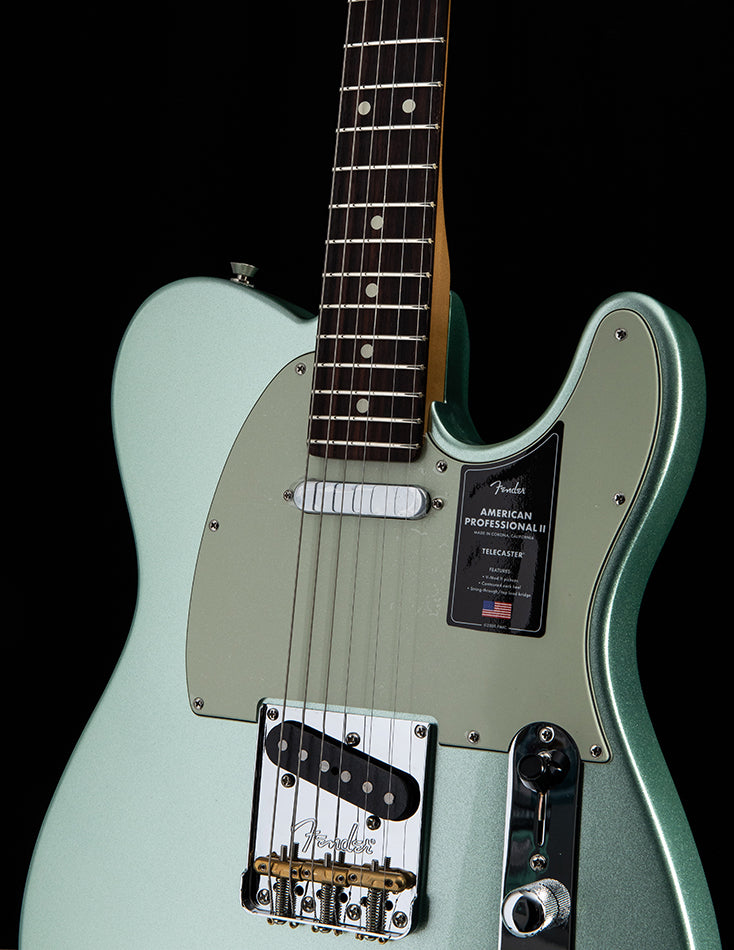 Fender American Professional II Telecaster Mystic Surf Green