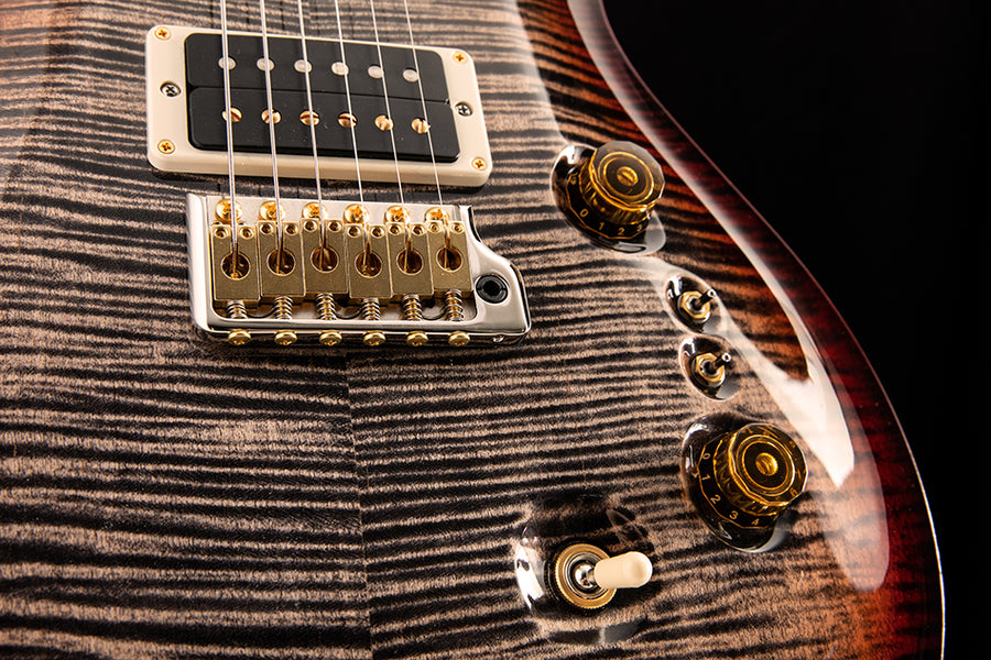 Paul Reed Smith Custom 24 Charcoal Cherry Burst | PRS Electric Guitar