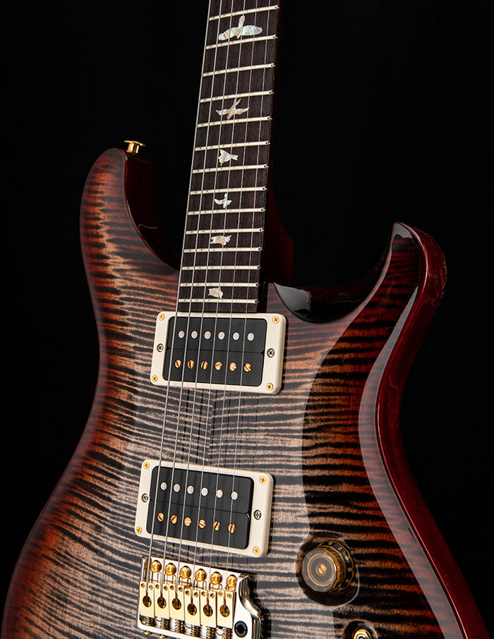 Paul Reed Smith Custom 24 Charcoal Cherry Burst | PRS Electric Guitar