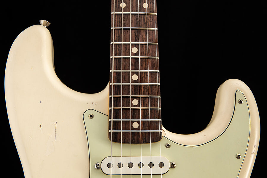 ギター Nash Guitars S63 Olympic White Nash S63 Guitar, Olympic White, HSS | Humbucker Music