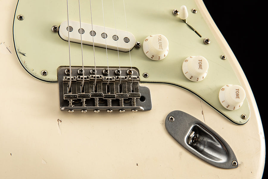 Nash Guitars S63 Olympic White 良品特価 Nash S63 Guitar, Olympic White, Light Aging | Humbucker Music