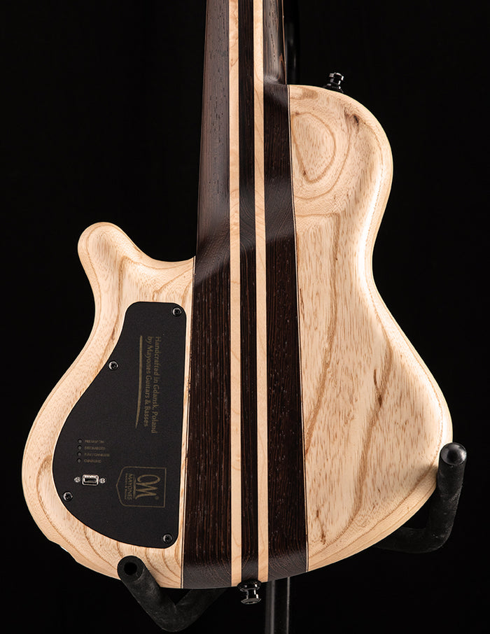 Mayones Cali 4 Buckeye Burl Blue Resin