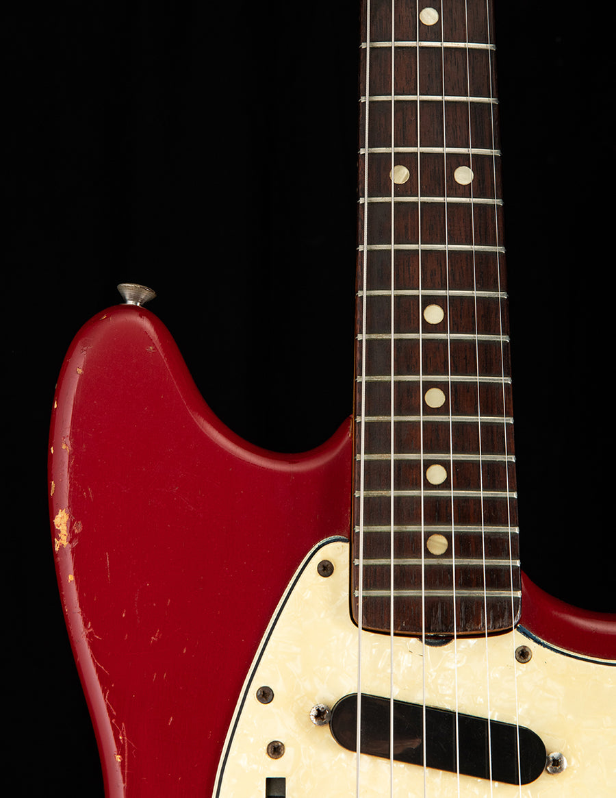 Fender USA 1965 MUSTANG DACOTA RED ハカランダ 1965 Fender Mustang Dakota Red | Short-Scale Fender Guitar