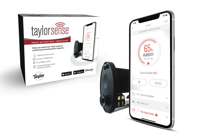 Taylor Sense Battery Box + Mobile App