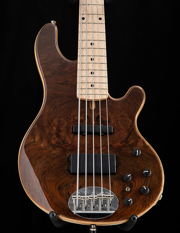 Used Lakland Bass 55-94 Walnut Burl