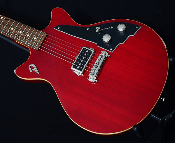 Used Duesenberg Dragster Double Cutaway in Cherry Red-Brian's Guitars