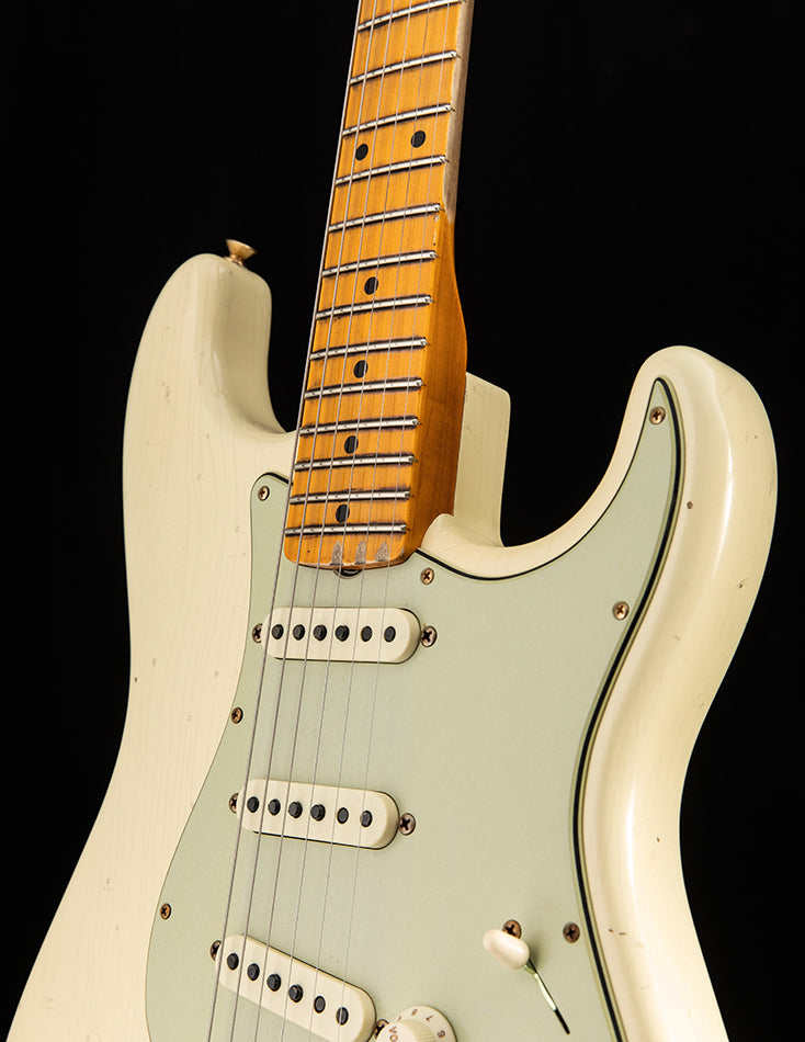 Fender Custom Shop 1962 Relic Bone Tone Stratocaster Aged Vintage White Limited