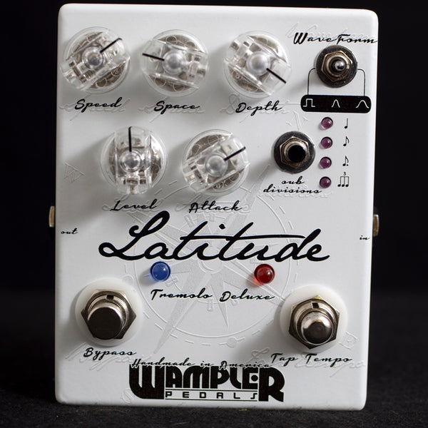 Wampler Latitude Tremolo Deluxe Pedals | Wampler Pedals