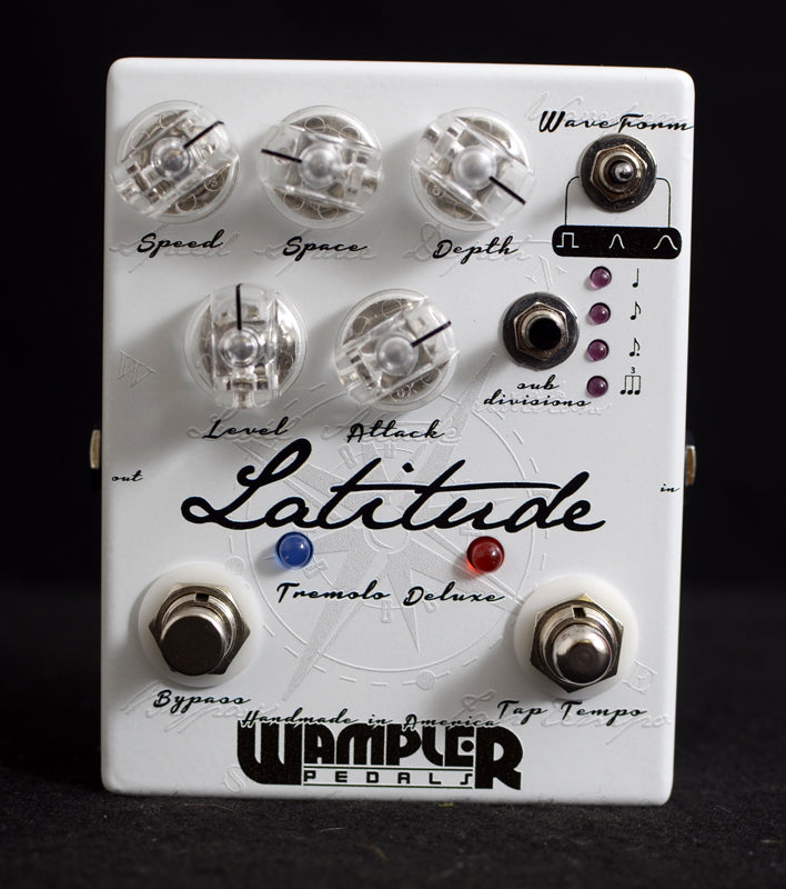 Wampler Latitude Tremolo Deluxe-Effects Pedals-Brian's Guitars