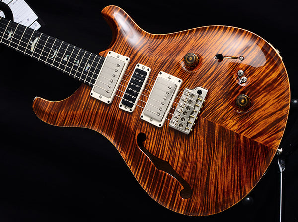 Paul Reed Smith Wood Library Special Semi-Hollow Brian's Limited Yellow Tiger-Brian's Guitars