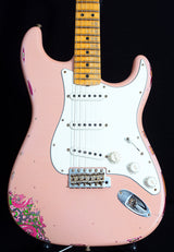 Fender Custom Shop 1969 Heavy Relic Stratocaster Aged Shell Pink Over Pink Paisley-Brian's Guitars
