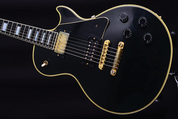 1974 Gibson Les Paul Custom Ebony-Brian's Guitars