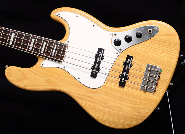 Used 1985 Fender Jazz Bass Natural '75 Reissue-Brian's Guitars