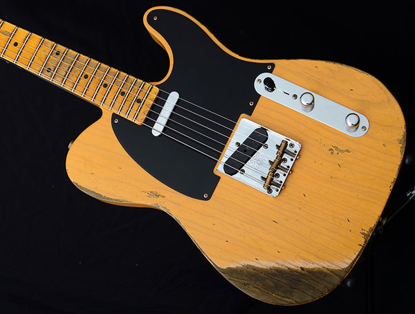 Fender Custom Shop 1953 Heavy Relic Telecaster Butterscotch Blonde-Brian's Guitars