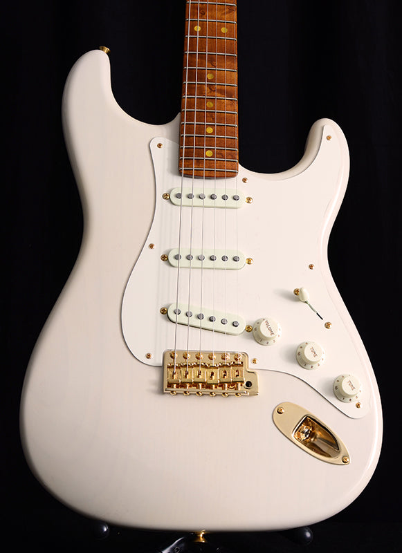 Fender Custom Shop American Custom Stratocaster 2018 NAMM Limited Edition Aged White Blonde-Brian's Guitars