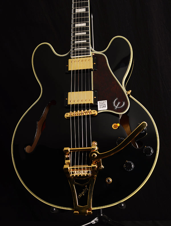 Used Epiphone Joe Bonamassa ES-355 Standard Limited Black-Electric Guitars-Brian's Guitars