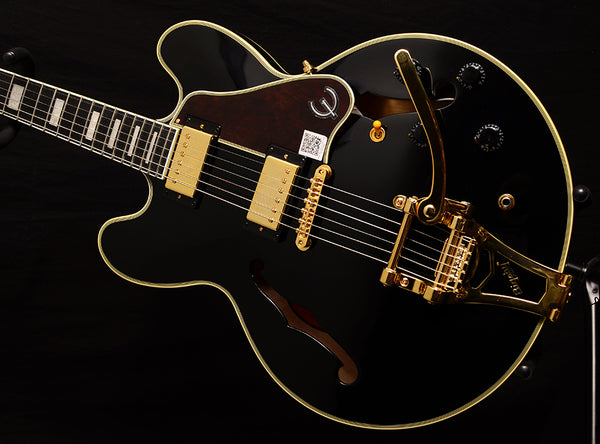 Used Epiphone Joe Bonamassa ES-355 Standard Limited Black-Electric Guitars-Brian's Guitars