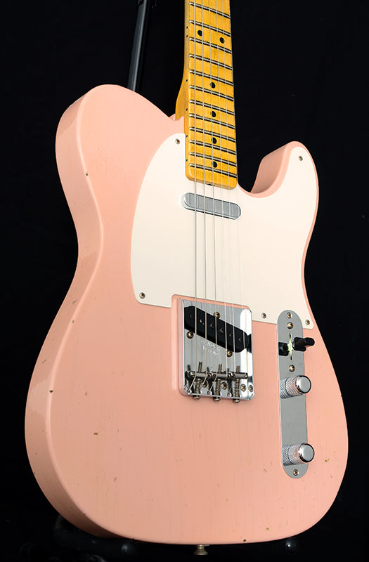 Fender Custom Shop 1955 Journeyman Relic Telecaster Aged Shell Pink-Brian's Guitars