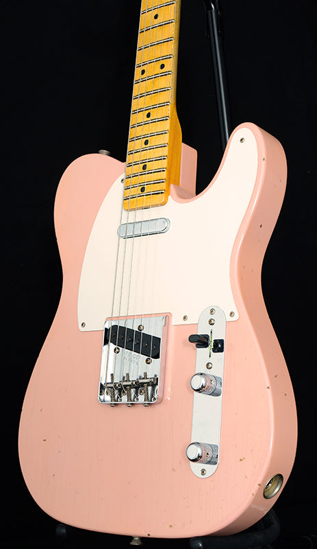 Fender Custom Shop 1955 Journeyman Relic Telecaster Aged Shell Pink-Brian's Guitars