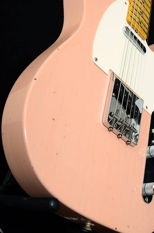 Fender Custom Shop 1955 Journeyman Relic Telecaster Aged Shell Pink-Brian's Guitars