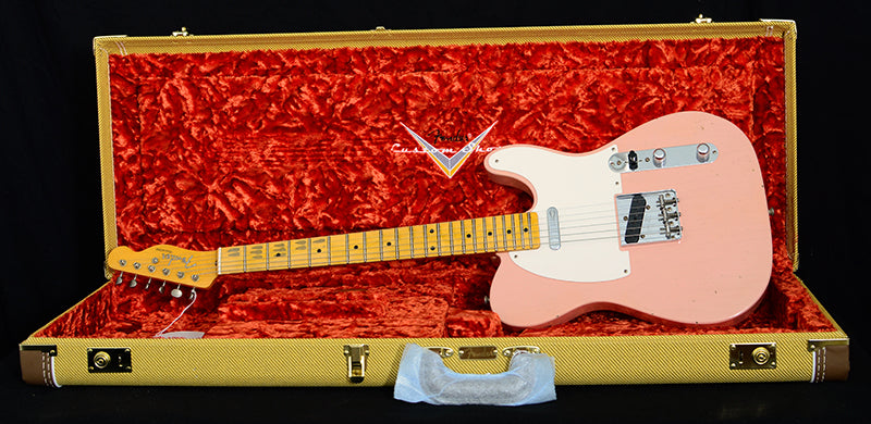 Fender Custom Shop 1955 Journeyman Relic Telecaster Aged Shell Pink-Brian's Guitars