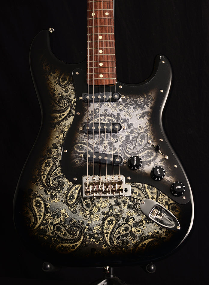Fender Limited Edition Black Paisley Stratocaster-Electric Guitars-Brian's Guitars