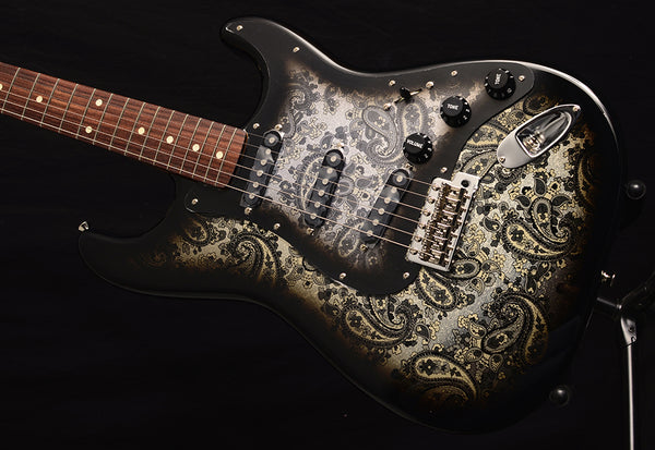 Fender Limited Edition Black Paisley Stratocaster-Electric Guitars-Brian's Guitars