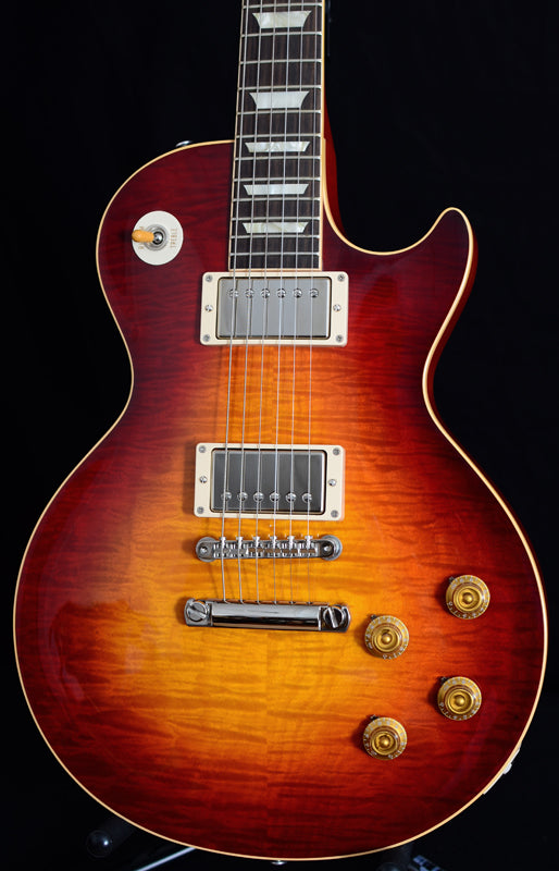 Used Gibson Custom Shop Les Paul 1959 Reissue R9 Flame Top Cabernet Burst-Brian's Guitars