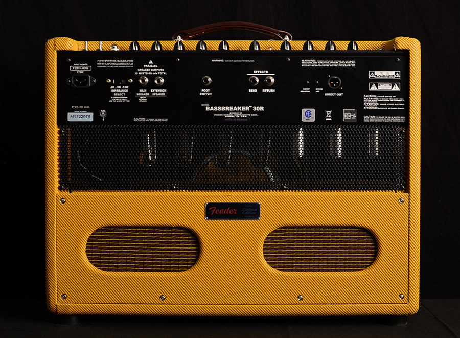 Fender Limited Edition Bassbreaker 30R Lacquered Tweed