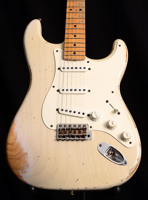 Used Fender Custom Shop 1956 Relic Stratocaster Blonde-Brian's Guitars