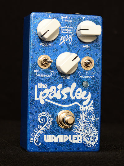 Wampler Brad Paisley Signature Paisley Drive Overdrive Pedal